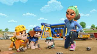 Les montagnes russes / Une aire de jeu pour Molly