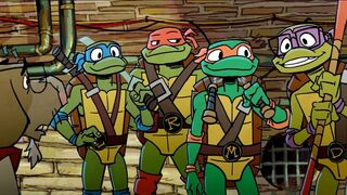 Leonardo se bat tout seul