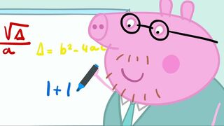 Le bureau de papa Pig