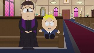 Un enfant et un prêtre